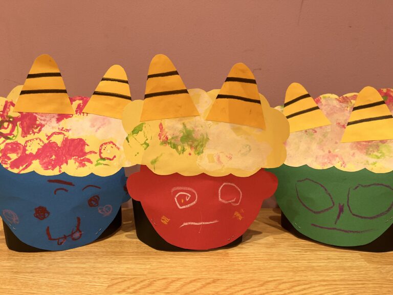 おにさん、まってるね👋（3歳児ゆき組）