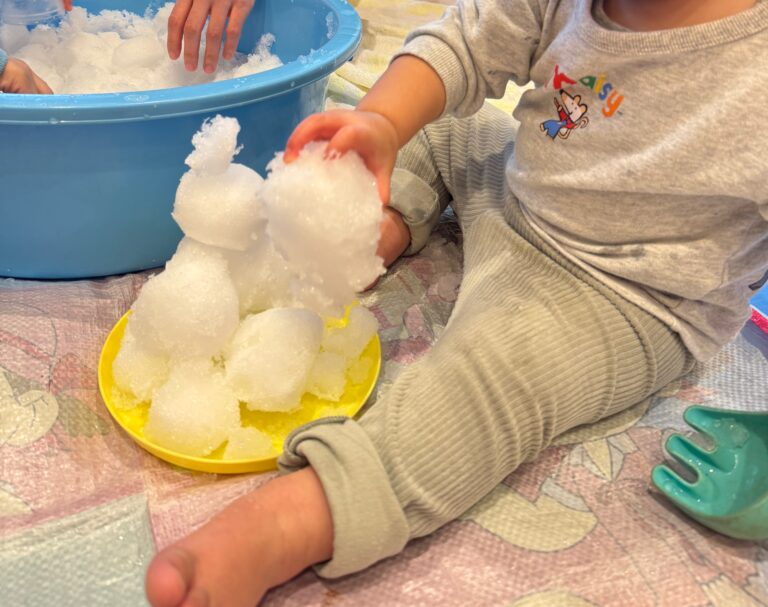雪あそび⛄️（1歳児うみ組）