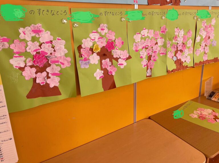 サクラサク…🌸（５歳児つき組）