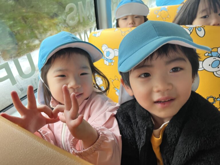 バスに乗って、、、🚌（3歳児ゆき組）