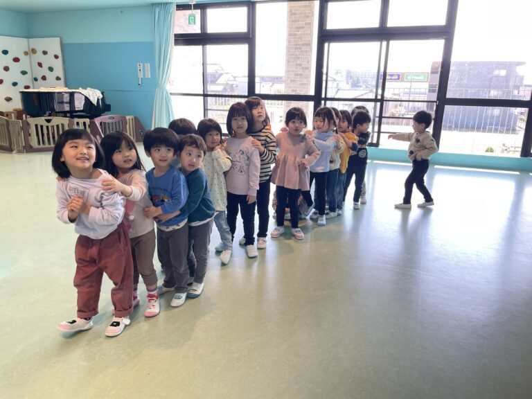 そら組、始動✨（４歳児そら組）