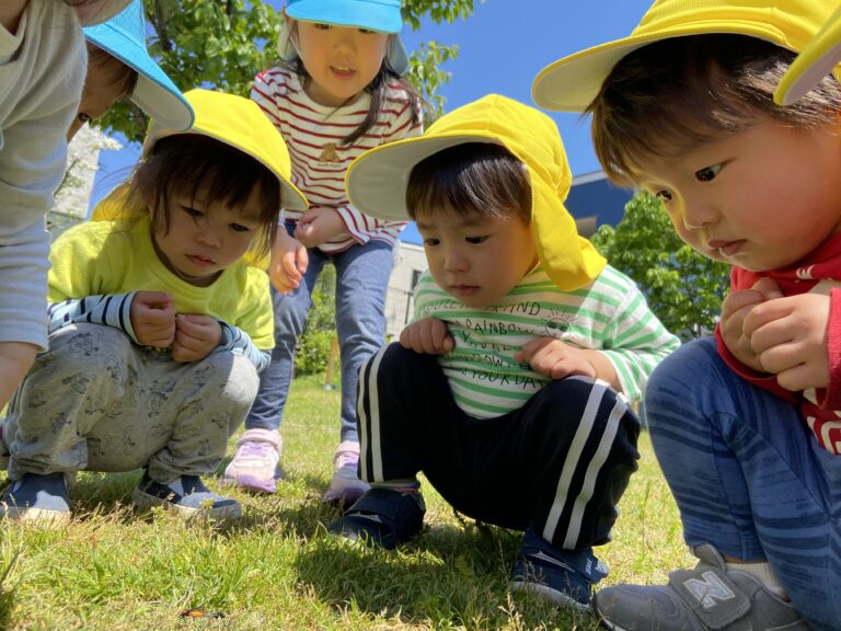 ポカポカ良い気持ち🌸(2歳児かぜ組)
