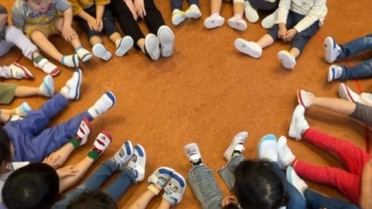 朝ごはん、何食べましたか？（３歳児　ゆき組）