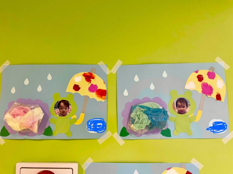 くしゃくしゃぷにぷに🖐️✨（０歳児すいか組）