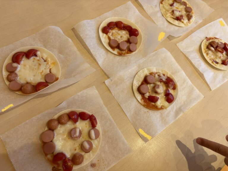 トマトピザ作り🍕（５歳児つき組）