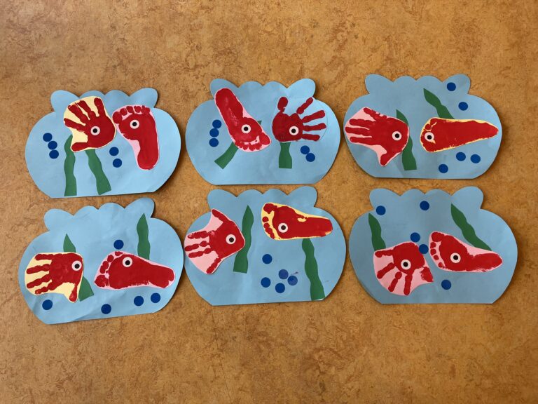 夏の製作🐟（うみ組1歳児）