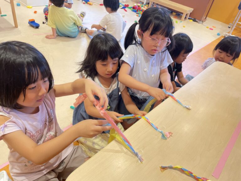 おしゃれって楽しい〜♫（４歳児　そら組）