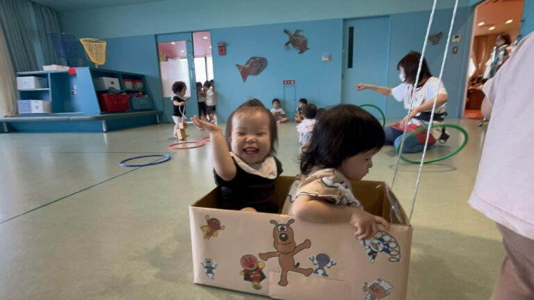 手作りおもちゃ🧸（０歳児すいか組）