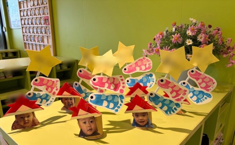 すいか組さん、入園おめでとう🌷（0歳児すいか組）