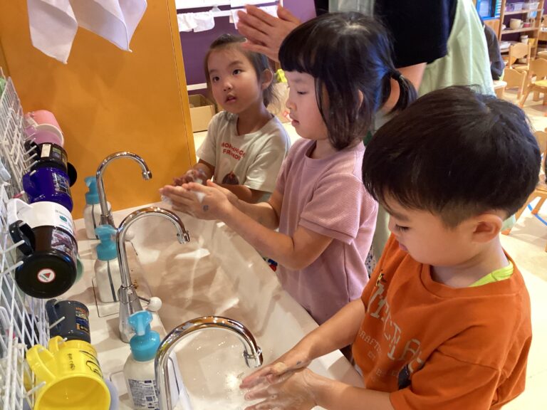 ほけんのはなし　「手洗い」