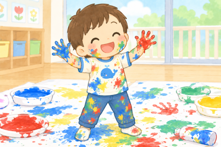 びしょびしょ、ぬるぬる、ピカピカ！子どもが「きれい・汚い」を感じるまでの心のステップ