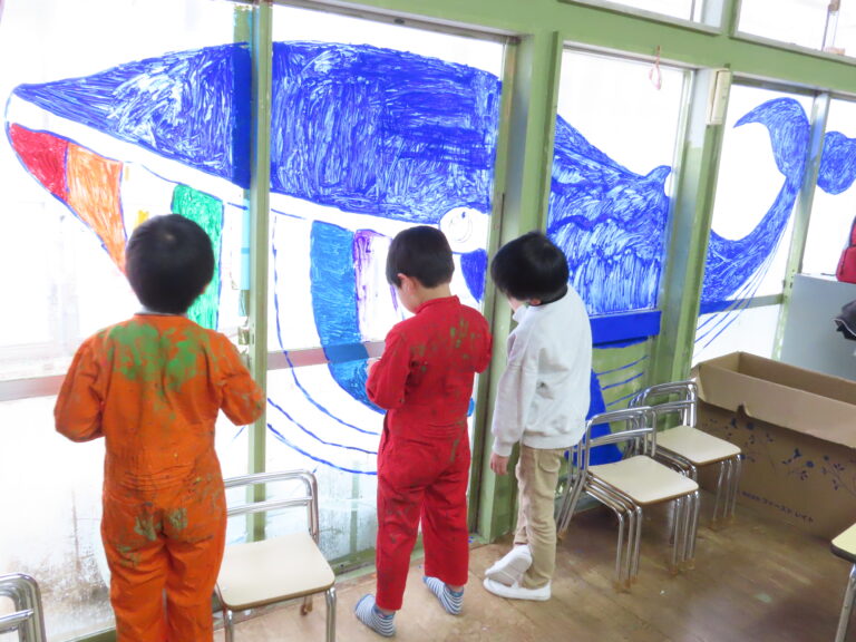 2023くじらゲルニカ~碧のゲルニカ完成!