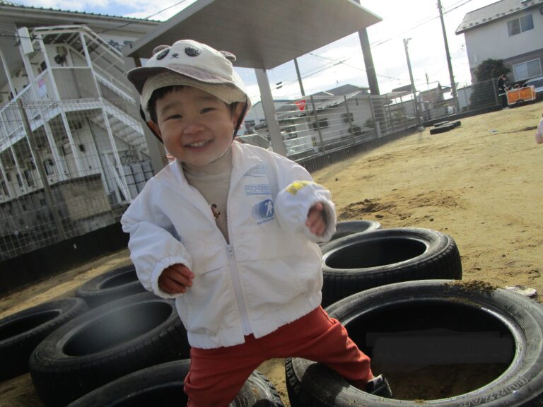 タイヤがきた！