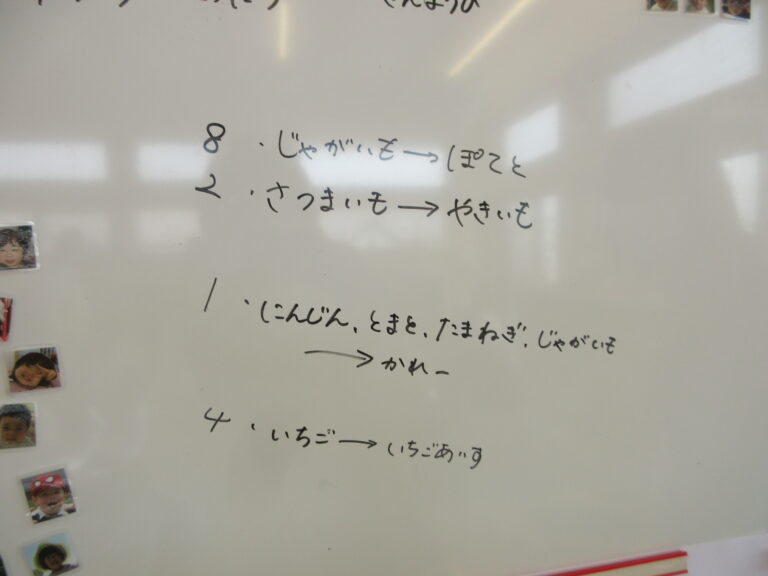 こども会議～やさい編～