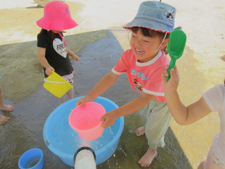 夏だ！水遊びだ!