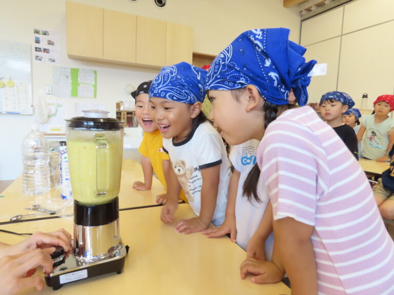 コーンスープづくり