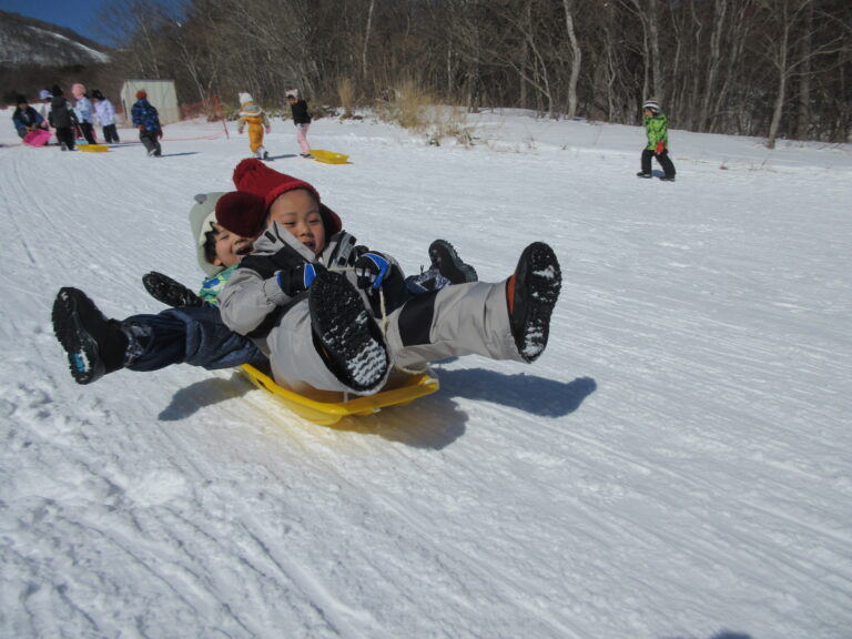 雪山遊び