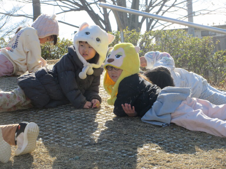 転がり遊び？！