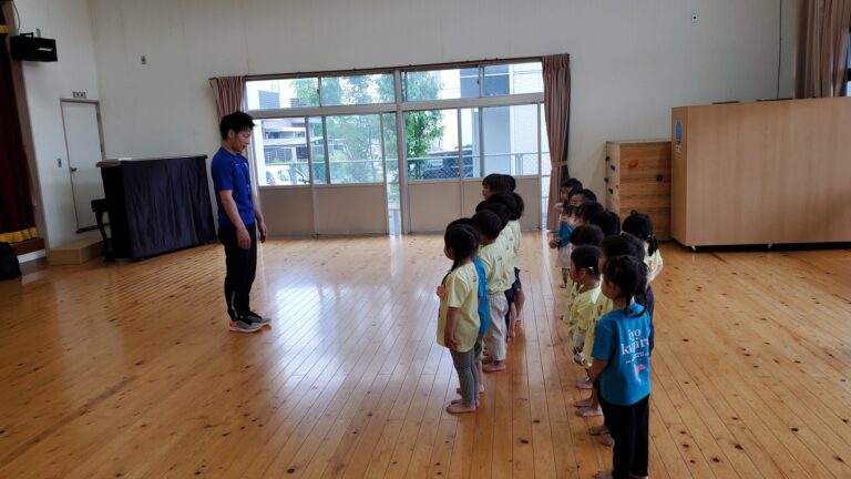 けんスポ（体操教室）～にじチーム（3歳児）～