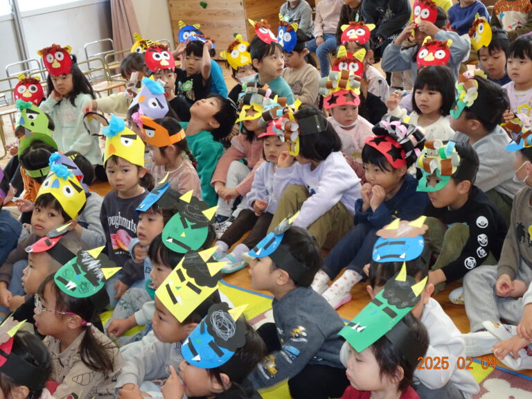 お誕生会＆節分集会👹