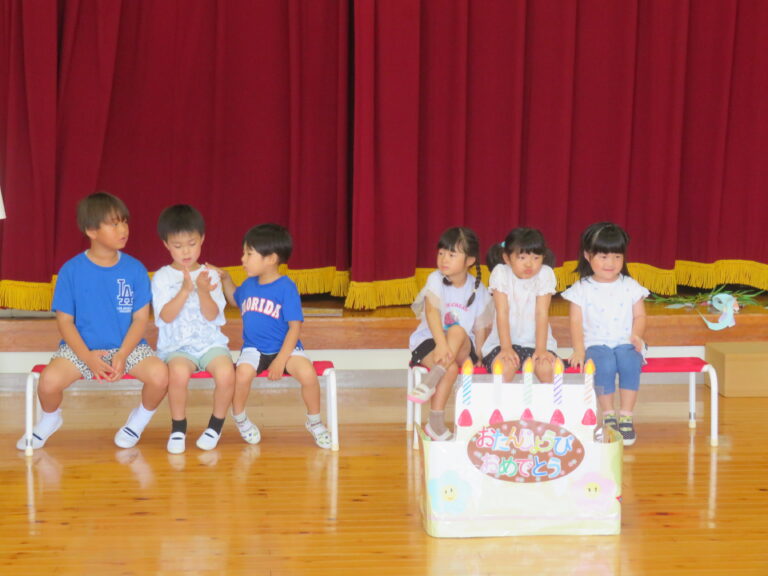7月生まれのお誕生会