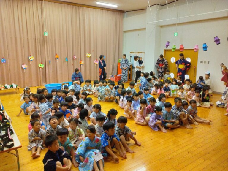 夏まつりがありました