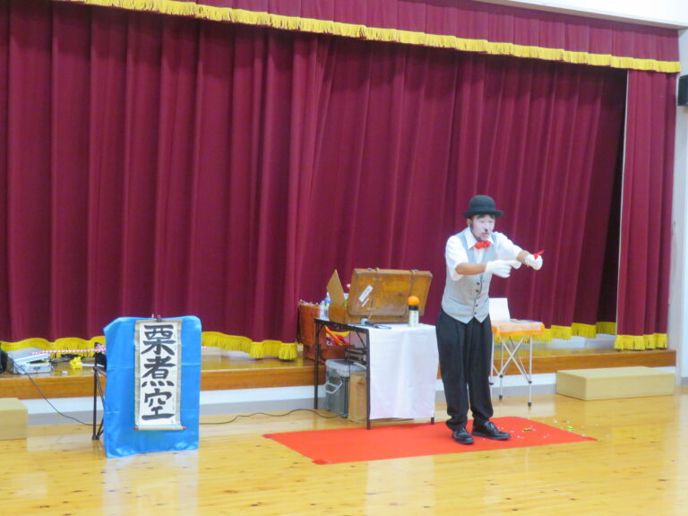 大道芸人さんがやってきた！