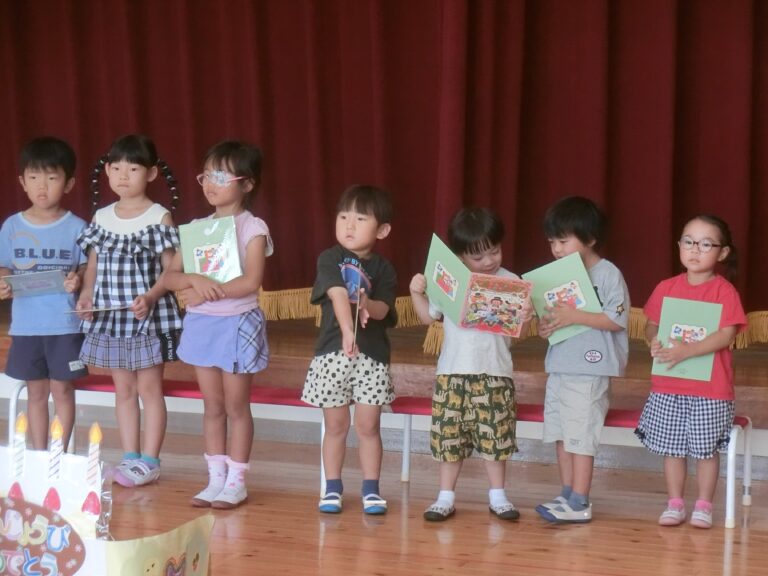 10月生まれのお誕生会😊