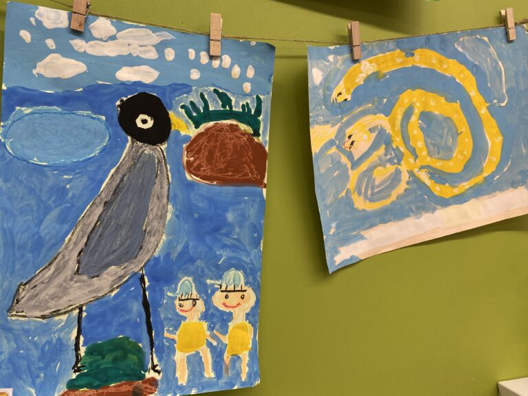 【04そら】🍂遠足のおもいで🐰🐯🐧