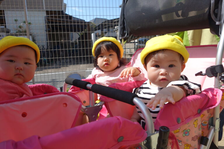 保育園のアイドル達（０歳児）