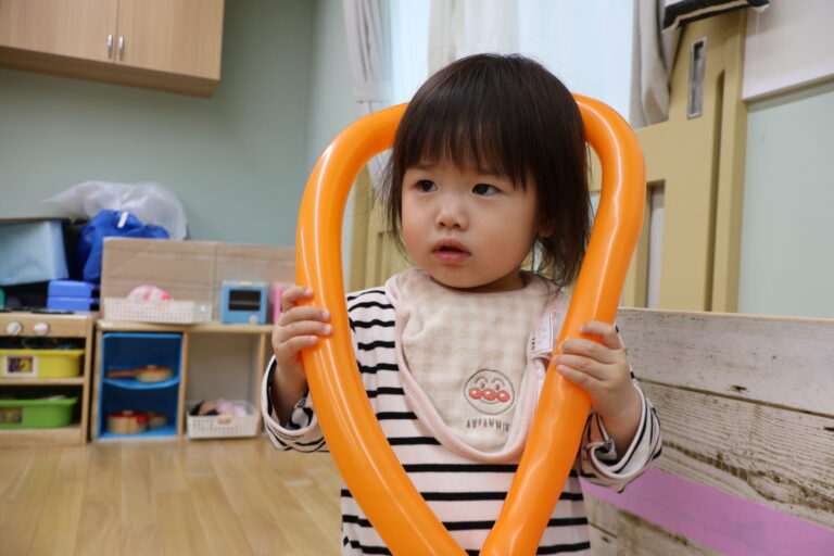 風船ポンポン！（1歳児）