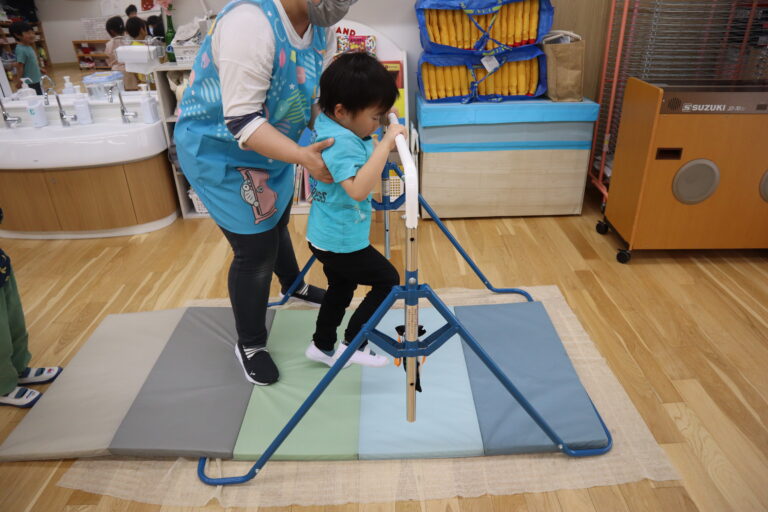 頑張る子ども達！(4・5歳）