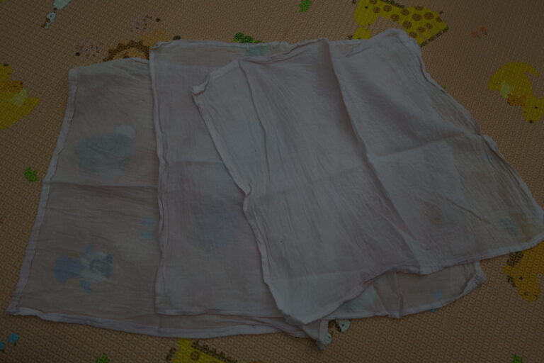 いちご染めのその後（0歳児）