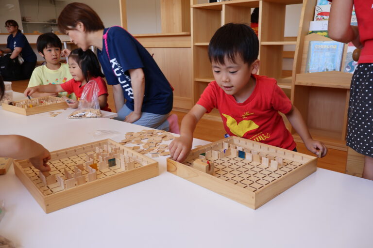 木育遠足①～木に触れる～(5歳児)