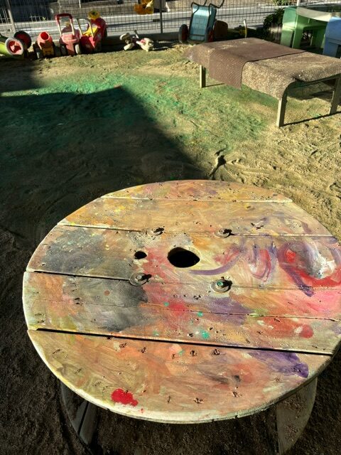 ミネ園長のミッケ！～今朝の園庭～