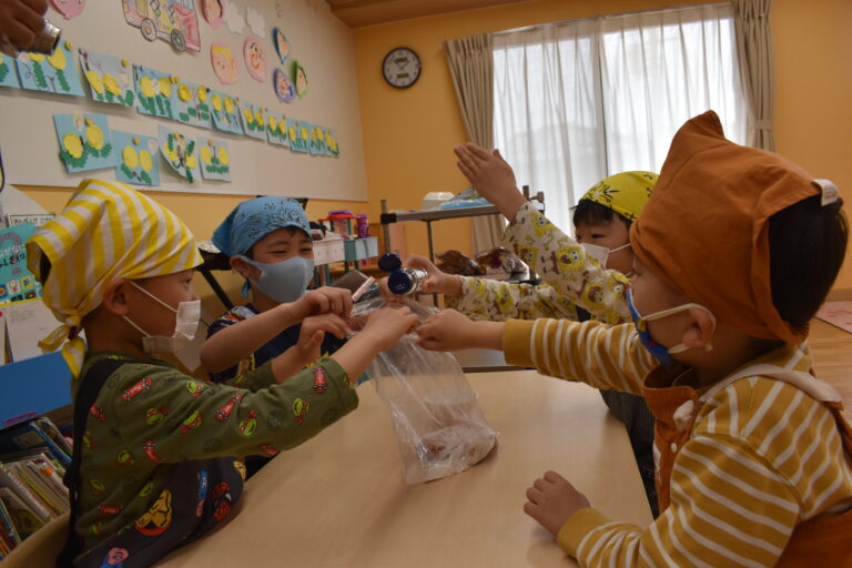 ついに念願の・・・！！（5歳児）