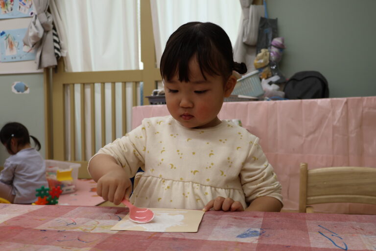 サンドイッチを作ろう！～クッキング編～（１歳児）