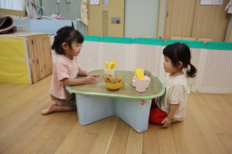 何屋さんにしようかな（１歳児）