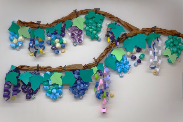 秋の味覚といえば🍇（4歳児）