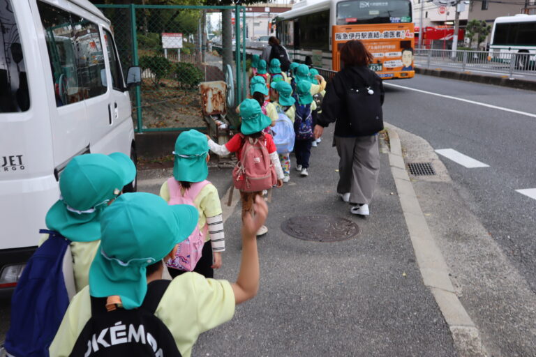 初めての5歳児交流（5歳児）