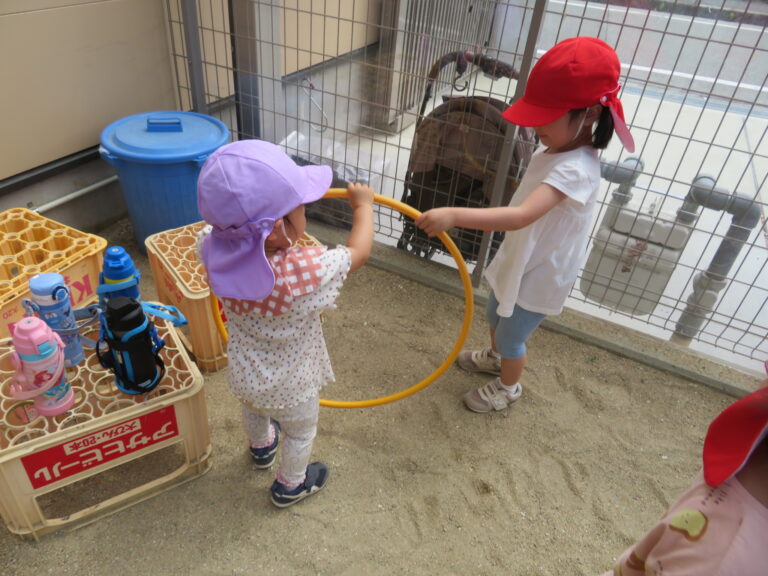 「一緒に遊ぼう！」（１歳児）
