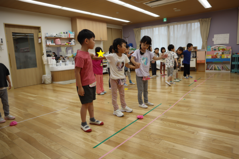 最後の運動会①（くじら組）