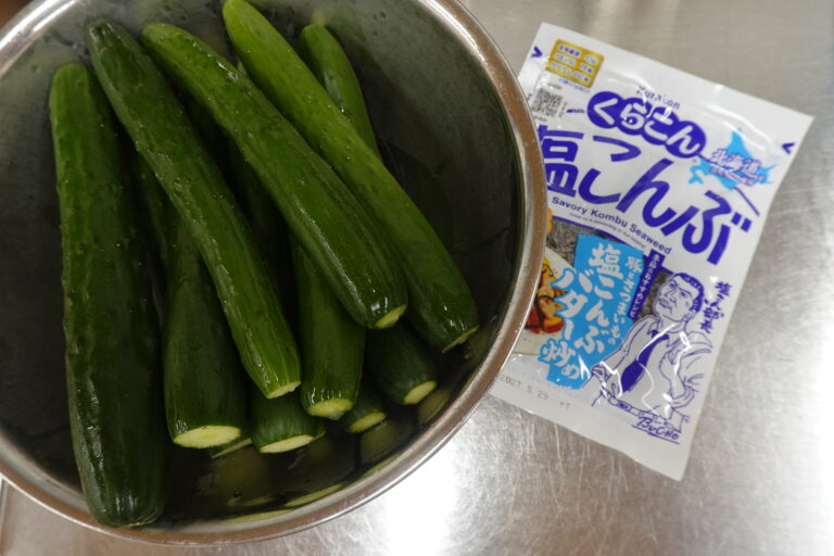 完、夏野菜クッキング（4歳児）