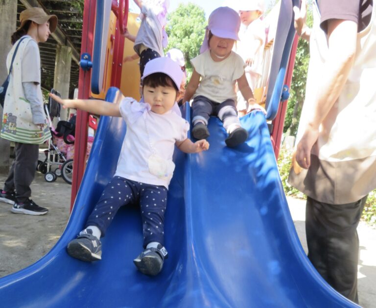 お散歩に行こう（１歳児）