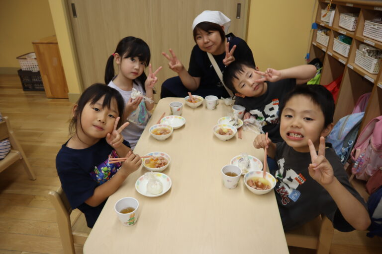 夜ご飯作り♬（5歳児）
