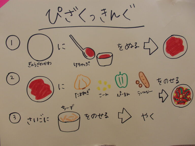 ピザクッキング（3歳児）