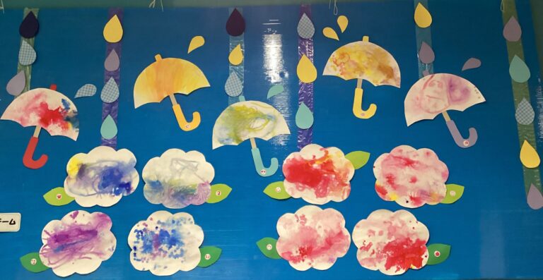 雨の日も楽しいね